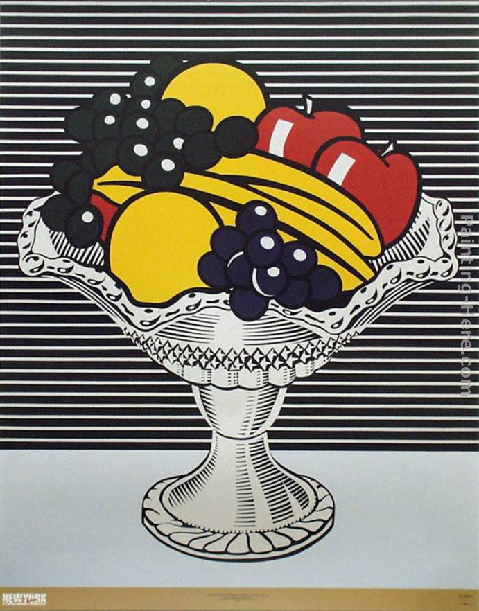 Roy Lichtenstein Still Life with Crystal Bowl